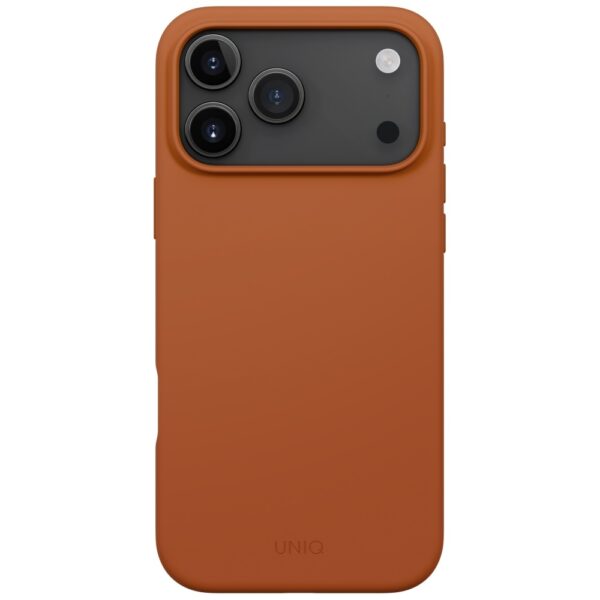 200985_2 Uniq Lino iPhone 17 Pro Max Magclick Charging Case - Orangeeng