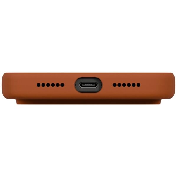 200985_5 Uniq Lino iPhone 17 Pro Max Magclick Charging Case - Orangeeng