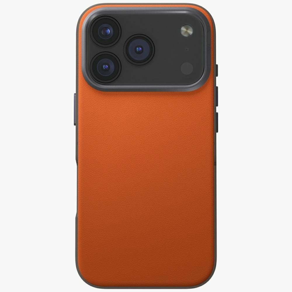 200996_2 Uniq Lyden DS Case for iPhone 17 Pro Magclick Charging - Orange-Grayeng