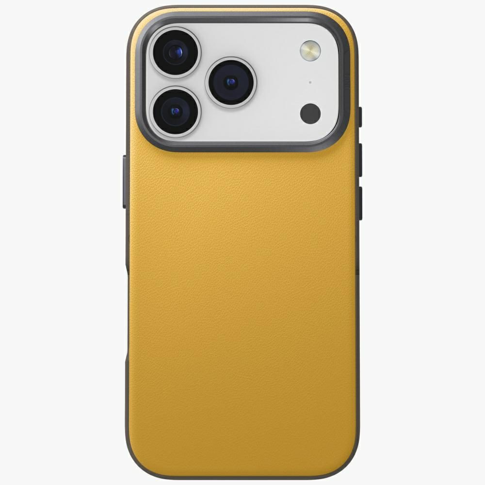 200997_2 Uniq Lyden DS Case for iPhone 17 Pro Magclick Charging - Yellow-Grayeng
