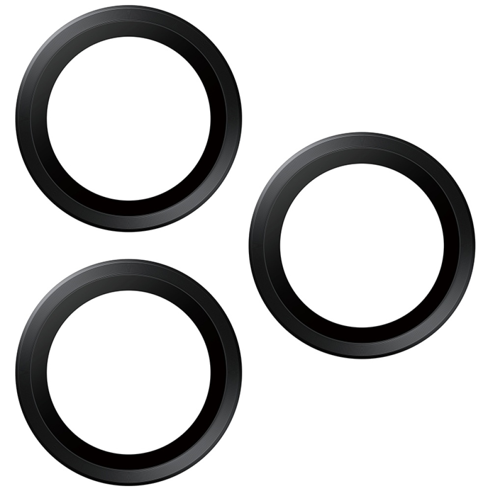 PanzerGlass Hoops Tempered Glass Lens Screen Protector for iPhone 17 Pro / 17 Pro Max / 16 Pro / 16 Pro Max Blackeng