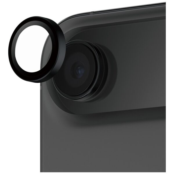 PanzerGlass Hoops Tempered Glass Lens Screen Protector for iPhone Air Blackeng