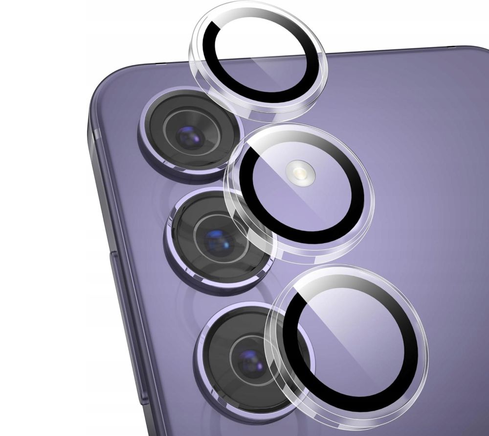 Tech-Protect Easy Set+ 3-pack tempered glass for Samsung Galaxy S25 FE - transparenteng