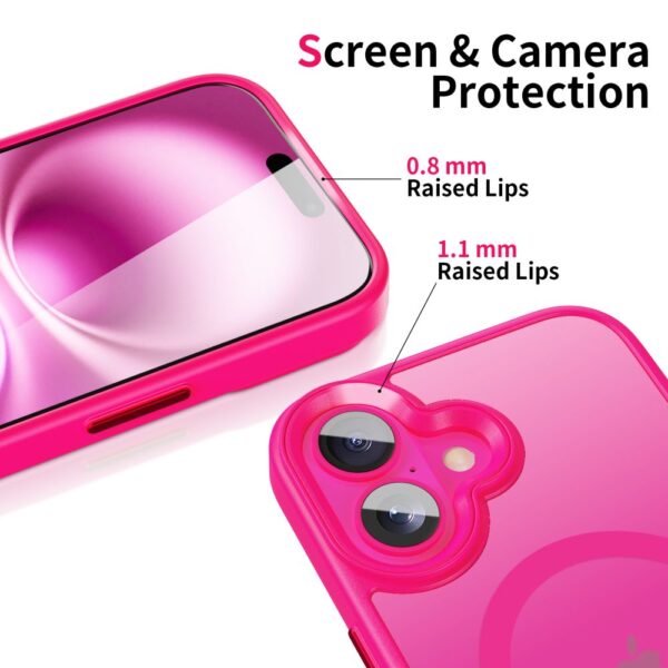 Tech-Protect MagMat MagSafe Case for iPhone 16 - Pinkeng
