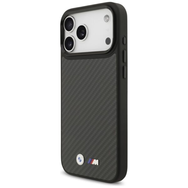BMW M Kevlar Matt MagSafe Case for iPhone 17 Pro Max - Blackeng