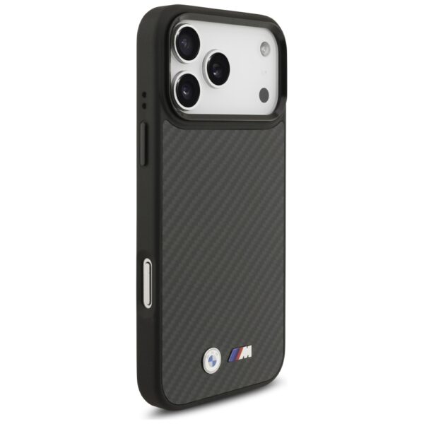 BMW M Kevlar Matt MagSafe Case for iPhone 17 Pro Max - Blackeng