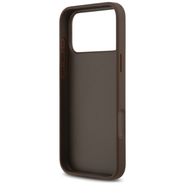 201111_7 Guess 4G Nauble Card Triangle Case for iPhone 17 Pro Max - Browneng