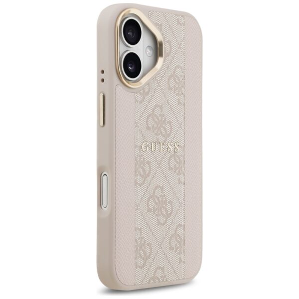 201139_4 Guess 4G Stripe MagSafe Case for iPhone 17 - Pinkeng