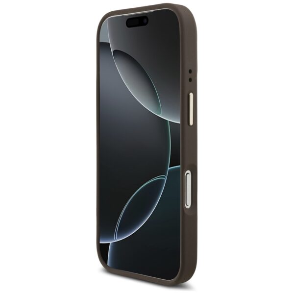 201142_5 Guess 4G case with Magsafe wallet for iPhone 17 Pro - browneng