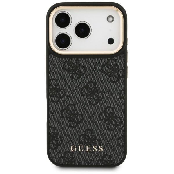 201143_2 Guess 4G Case with Magsafe Wallet for iPhone 17 Pro - Blackeng