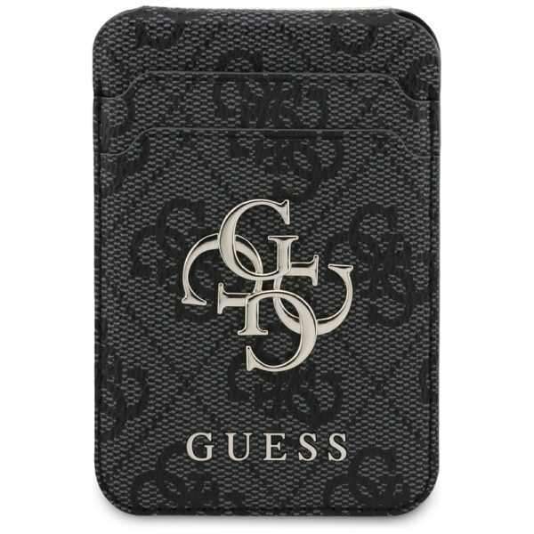201143_8 Guess 4G Case with Magsafe Wallet for iPhone 17 Pro - Blackeng