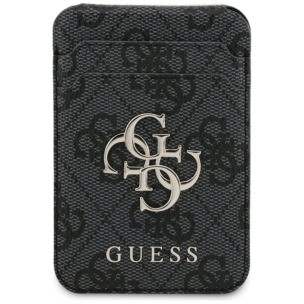 201143_8 Guess 4G Case with Magsafe Wallet for iPhone 17 Pro - Blackeng