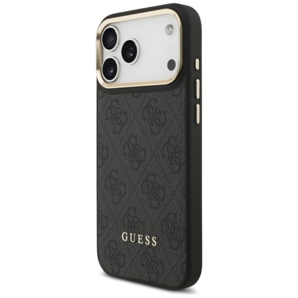 201145_2 Guess 4G Case with Magsafe Wallet for iPhone 17 Pro Max - Blackeng