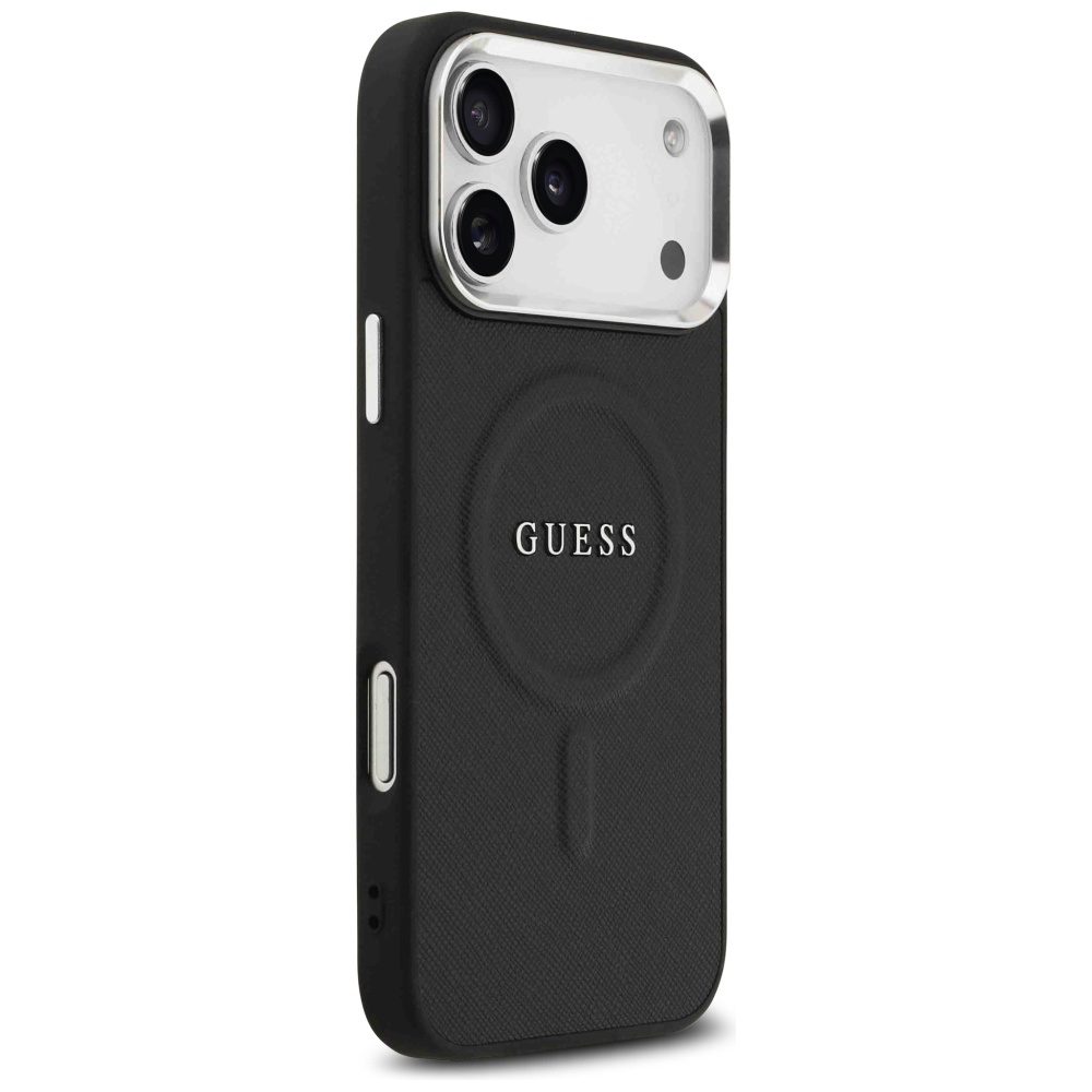 Guess Classic Logo MagSafe Case for iPhone 17 Pro Max - Blackeng