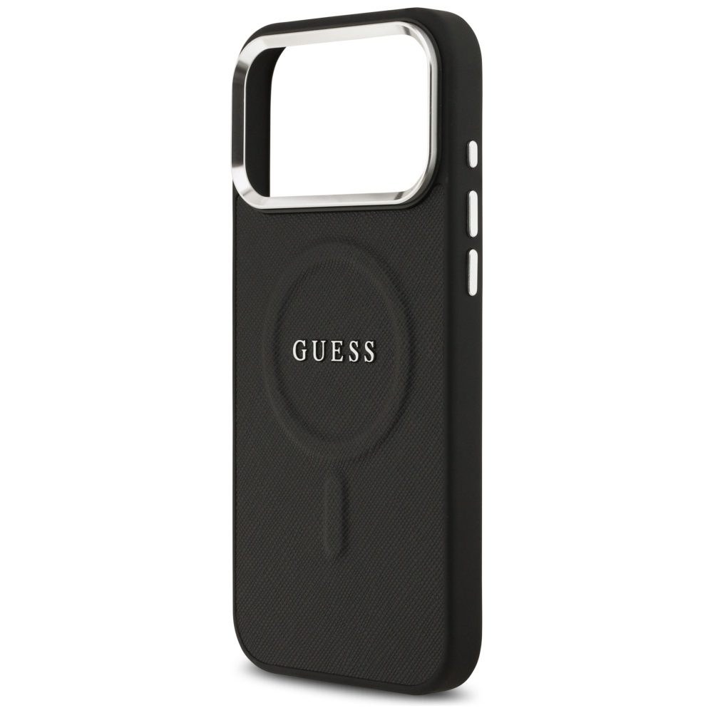 Guess Classic Logo MagSafe Case for iPhone 17 Pro Max - Blackeng