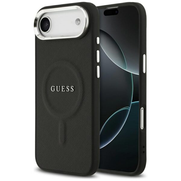Guess Classic Logo MagSafe Case for iPhone Air - Blackeng