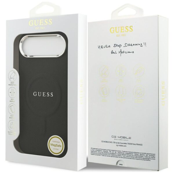 Guess Classic Logo MagSafe Case for iPhone Air - Blackeng