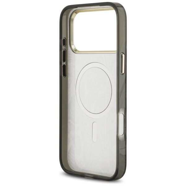 Guess Python Pattern MagSafe Case for iPhone 17 Pro Max - Blackeng