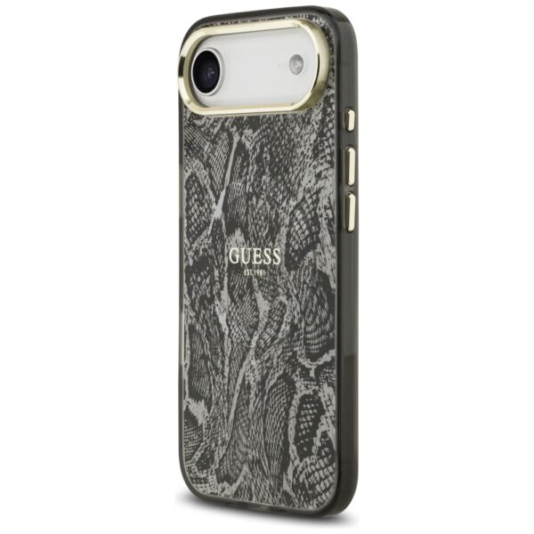Guess Python Pattern MagSafe Case for iPhone Air - Blackeng