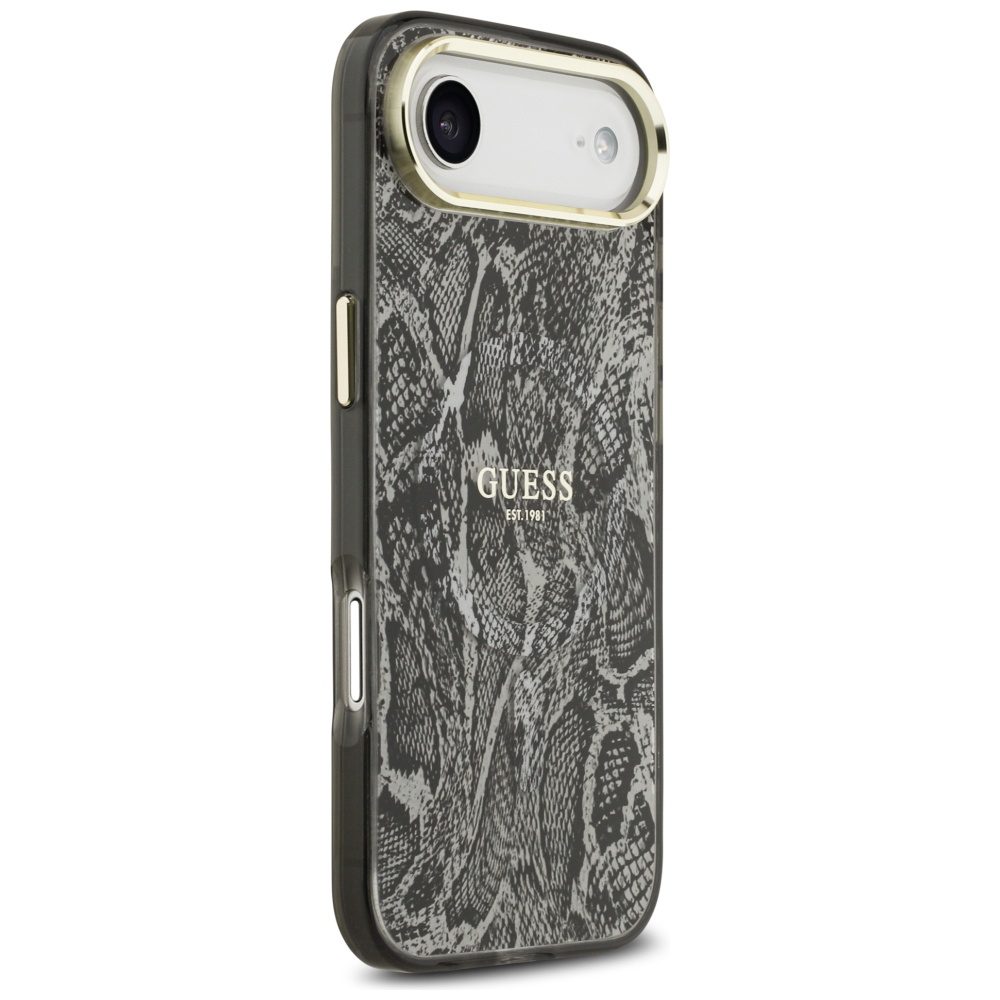 Guess Python Pattern MagSafe Case for iPhone Air - Blackeng