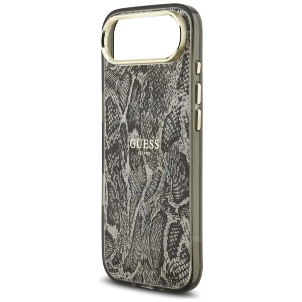 Guess Python Pattern MagSafe Case for iPhone Air - Blackeng
