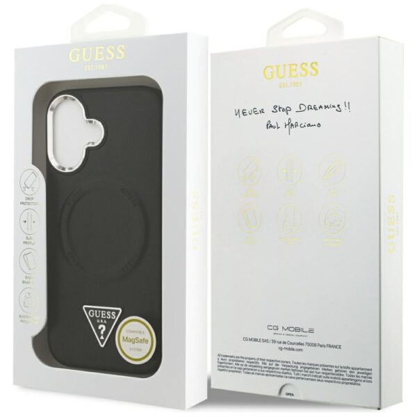 Guess Triangle Logo MagSafe case for iPhone 17 - blackeng