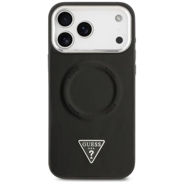 Guess Triangle Logo MagSafe case for iPhone 17 Pro - blackeng