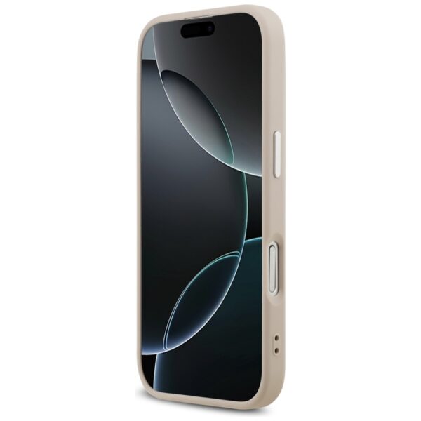 Guess Triangle Logo MagSafe case for iPhone 17 - pinkeng