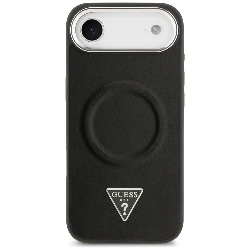 Guess Triangle Logo MagSafe Case for iPhone Air - Blackeng