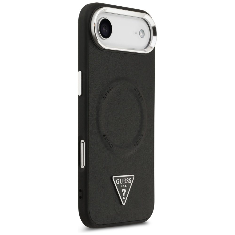 Guess Triangle Logo MagSafe Case for iPhone Air - Blackeng