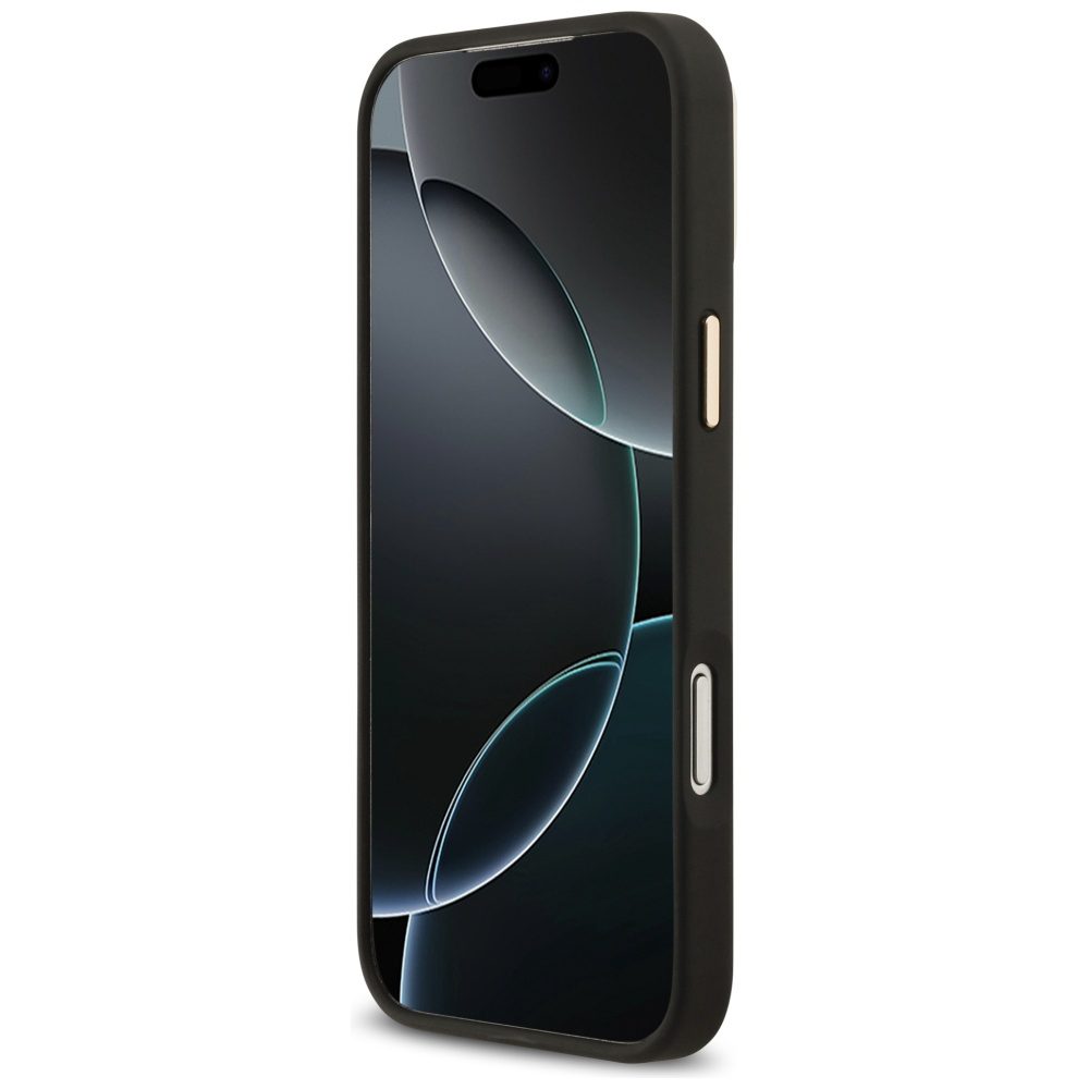 201263_5 Karl Lagerfeld Karl Script Logo Case for iPhone 17 Pro Max - Blackeng