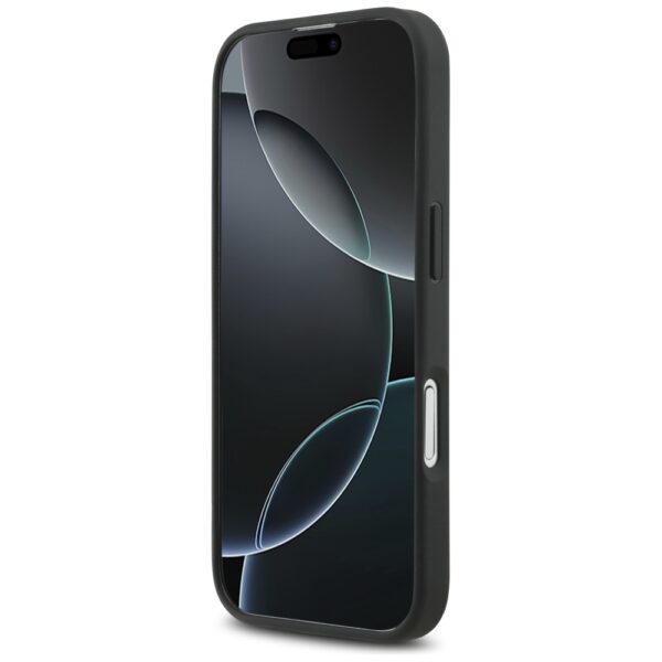 Mercedes Leather Star Pattern Stripes MagSafe case for iPhone 17 - blackeng