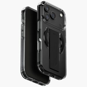 Uniq Heldro Air Case for iPhone 17 Pro Magclick Charging - Blackeng