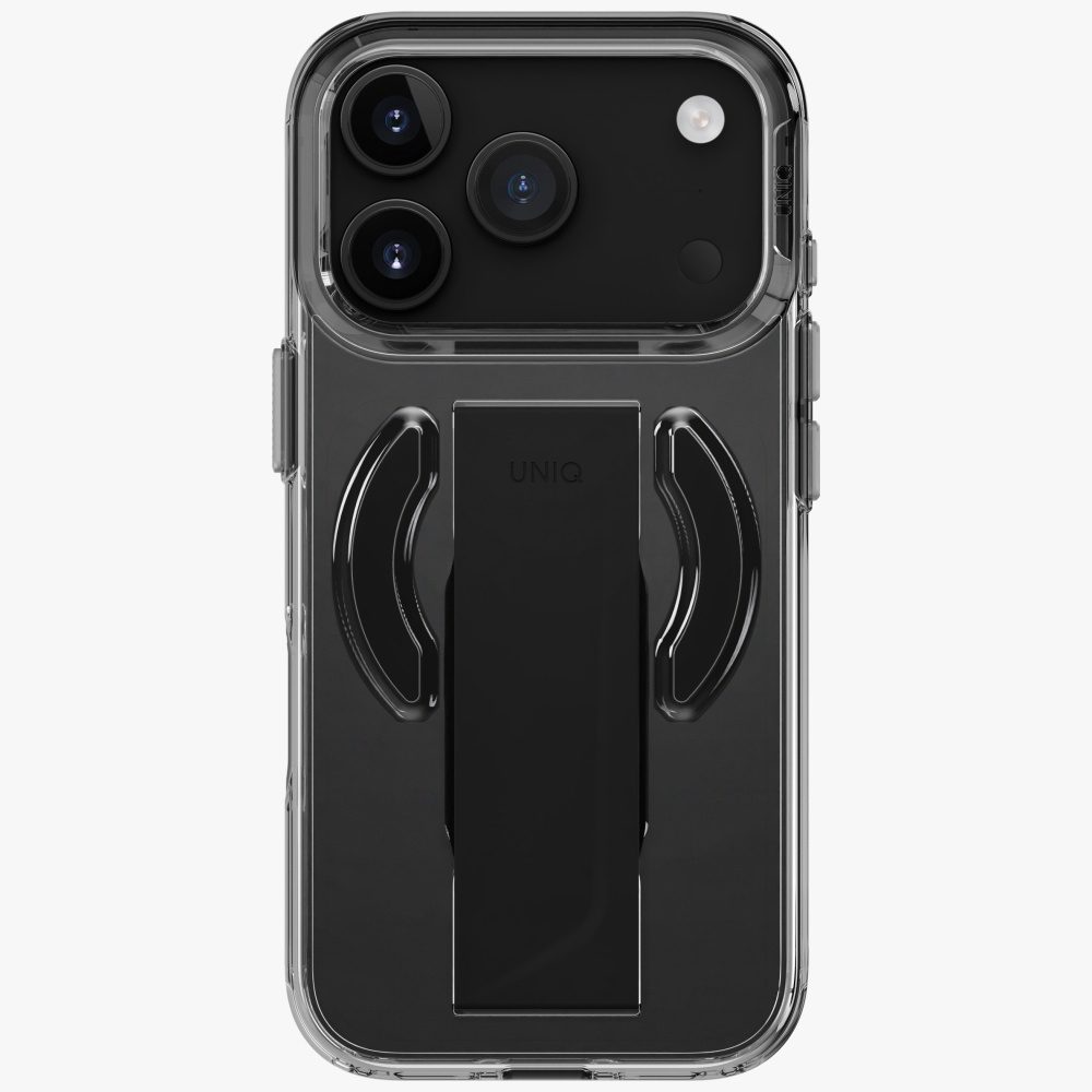 Uniq Heldro Air Case for iPhone 17 Pro Magclick Charging - Blackeng