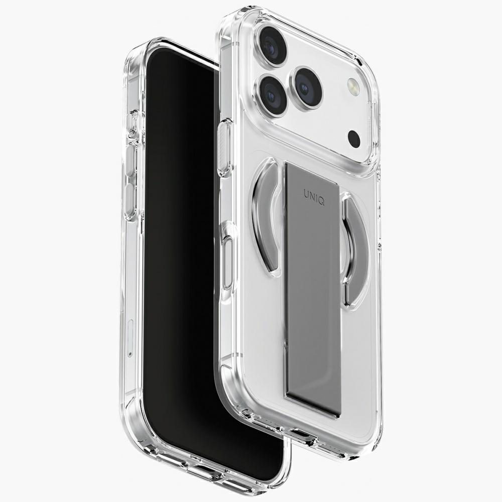 Uniq Heldro Air Case for iPhone 17 Pro Magclick Charging - Transparenteng