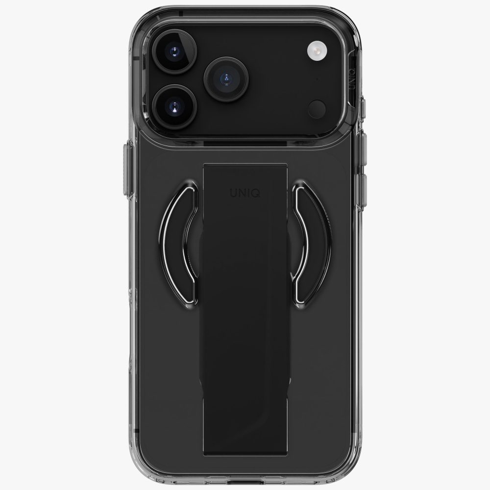 201327_2 Uniq Heldro Air Case for iPhone 17 Pro Max Magclick Charging - Blackeng