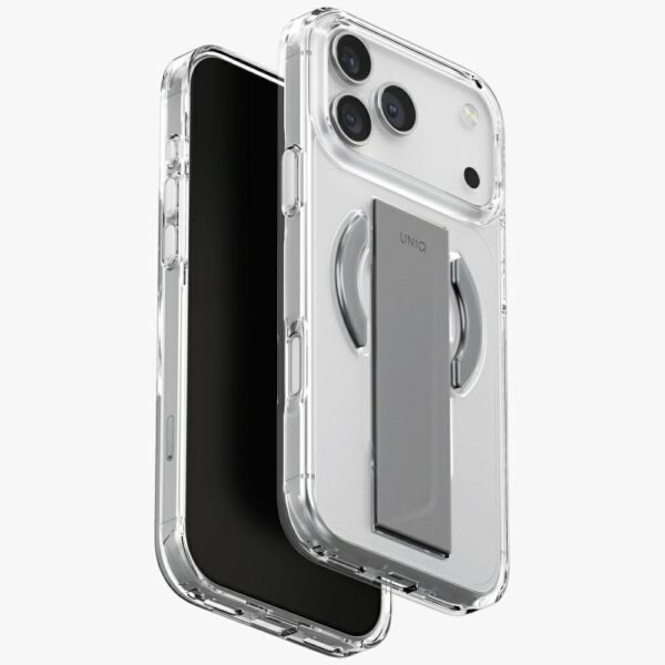 Uniq Heldro Air Case for iPhone 17 Pro Max Magclick Charging - Transparenteng