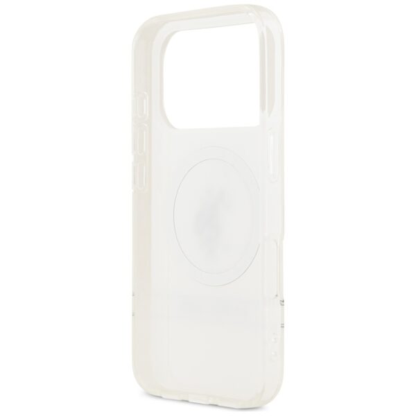 US Polo DH and Bottom Stripe Logo MagSafe Case for iPhone 17 Pro - Whiteeng