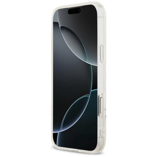 US Polo DH and Bottom Stripe Logo MagSafe Case for iPhone 17 Pro Max - Whiteeng