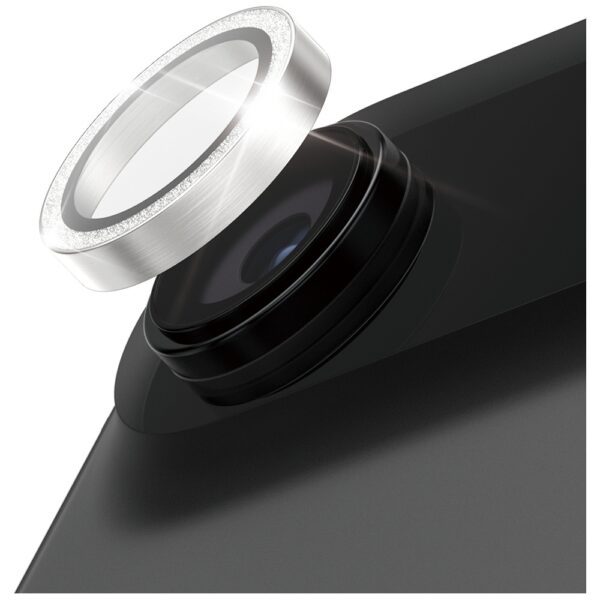 PanzerGlass Hoops Glitter Tempered Glass Lens Screen Protector for iPhone Air - Silvereng