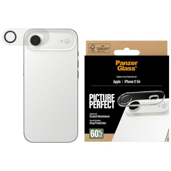 PanzerGlass PicturePerfect Tempered Glass Lens for iPhone Aireng