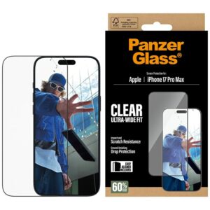 PanzerGlass Ultra-Wide Fit EasyAligner Tempered Glass for iPhone 17 Pro Maxeng