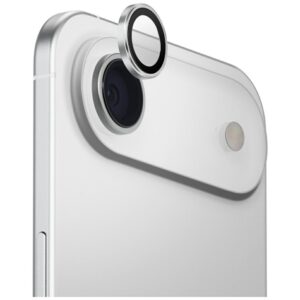 Uniq Optix Aluminum Camera Lens Protector for iPhone Air with Applicator - Silvereng