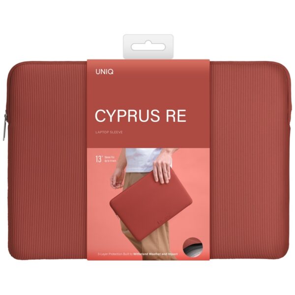 201432_6 Uniq Cyprus Ridge Edition Laptop Sleeve for a 14" water-resistant neoprene laptop - redeng