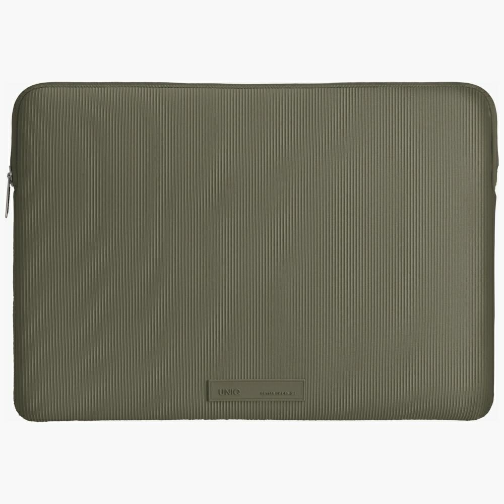 201436_1 Uniq Cyprus Ridge Edition Laptop Sleeve bag for a 14" water-resistant neoprene laptop - greeneng