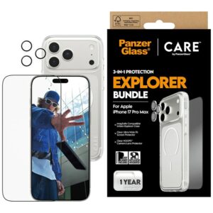 CARE by PanzerGlass Flagship Explorer 3-in-1 Case + Glass + Lens for iPhone 17 Pro Maxeng