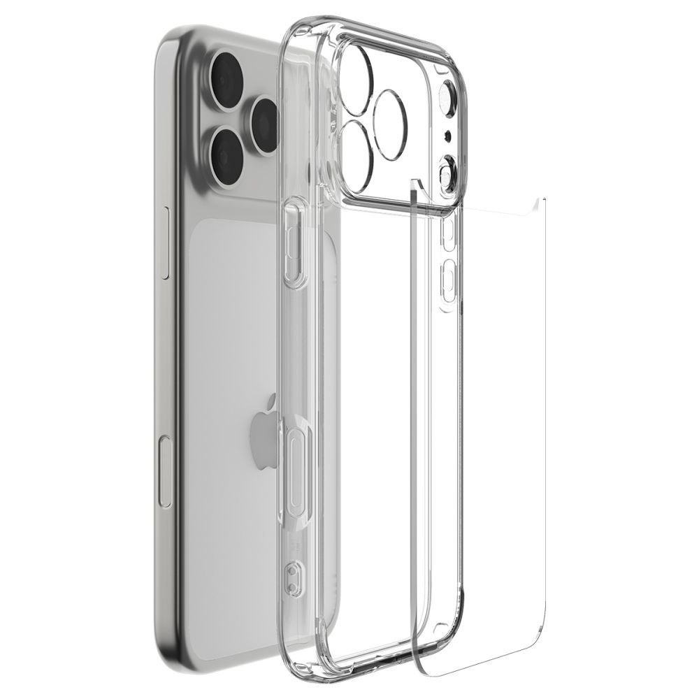 213e2d2cacb801354a1ed26698811d16 SPIGEN case ULTRA HYBRID for IPHONE 17 Pro crystal clear