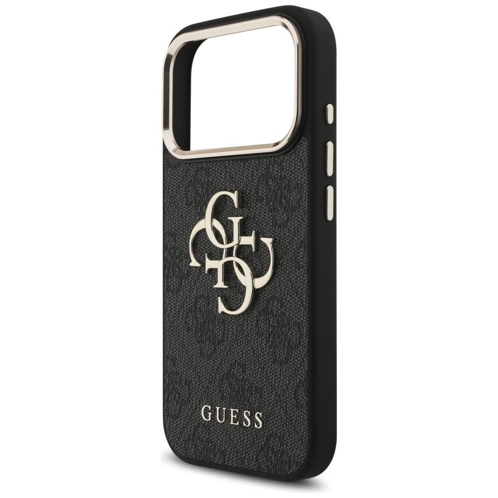 215bfa9d9068bdf0e023079af9bef01b GUESS case for IPHONE 17 Pro GUHCP17L4GMGCGR (PU W/ Big 4G Classic Logo) gold black