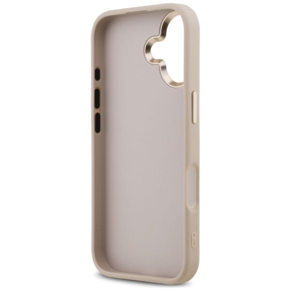 2198b574d90be1937df445c713276f45 GUESS case for IPHONE 17 GUHCP17S4GMGCPI (PU W/ Big 4G Classic Logo) gold pink