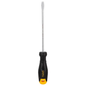 Wkrętak płaski Deli Tools EDL6261501, 6x150mm (czarny)